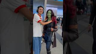 Gamora Stopping To See Thomas While She Is On Patrol