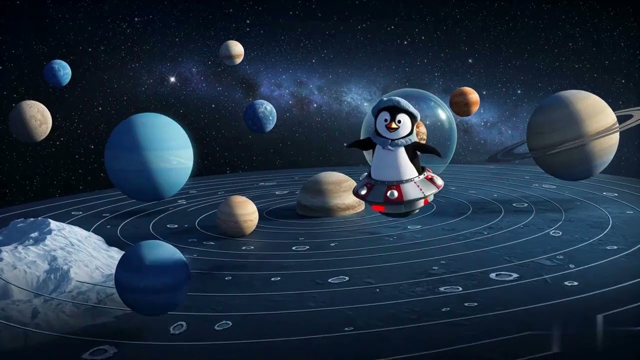Maak kennis met de planeten met Pinguïn Pingo