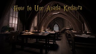 How to use Avada Kedavra in School of Wizardry Roblox