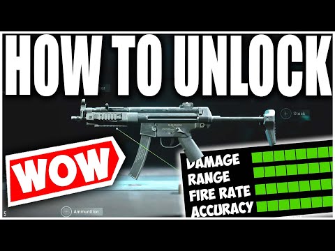 HOW TO UNLOCK THE BEST SMG IN MODERN WARFARE 2! LACHMANN SUB (MP5)