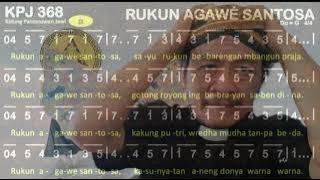 Lagu Rohani Jawa KPJ 368 'Rukun Agawe Santoso'