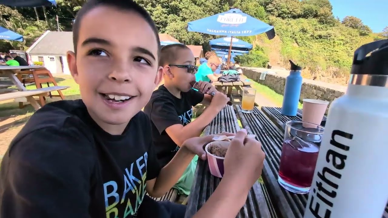 Fermain having a well earned treat