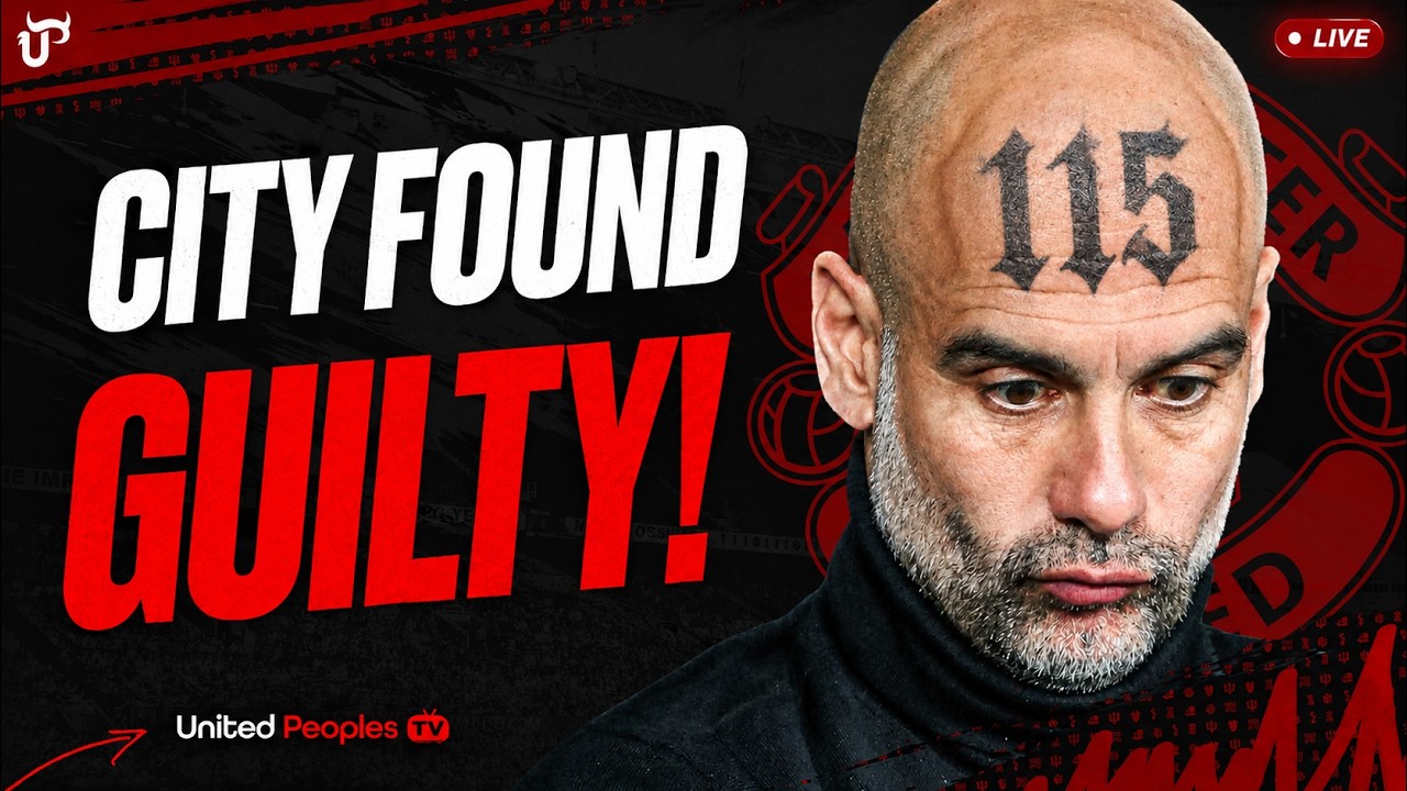 MAN CITY FOUND GUILTY ON ALL CHARGES! RELEGATION TIME BABY