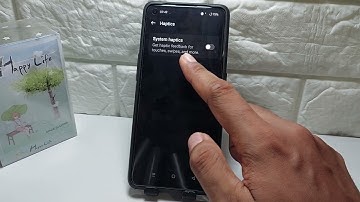 How To Enable & Disable Touch Vibrations On Oppo A3 Pro, F27 Pro+ - System Haptics
