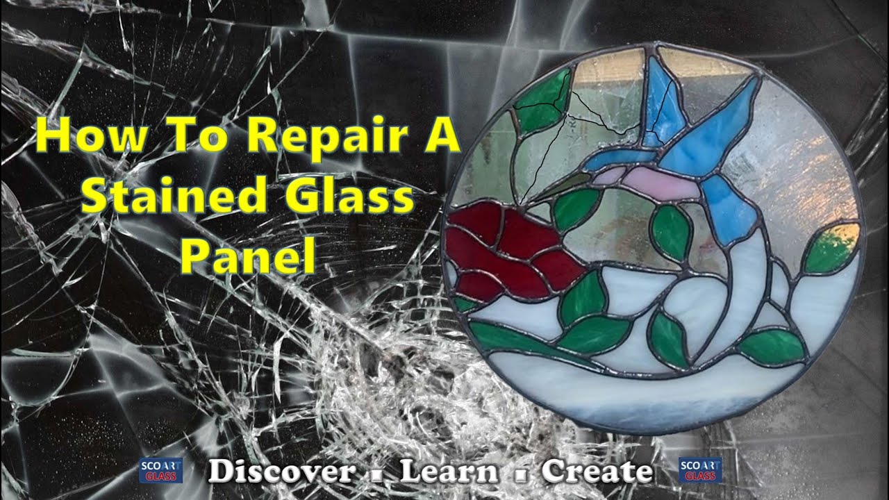 How to Repair a Broken Copper Foil Panel - Living Sun Glass