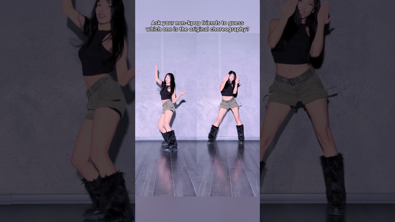 Which one is the original choreography? #aespa #armageddon