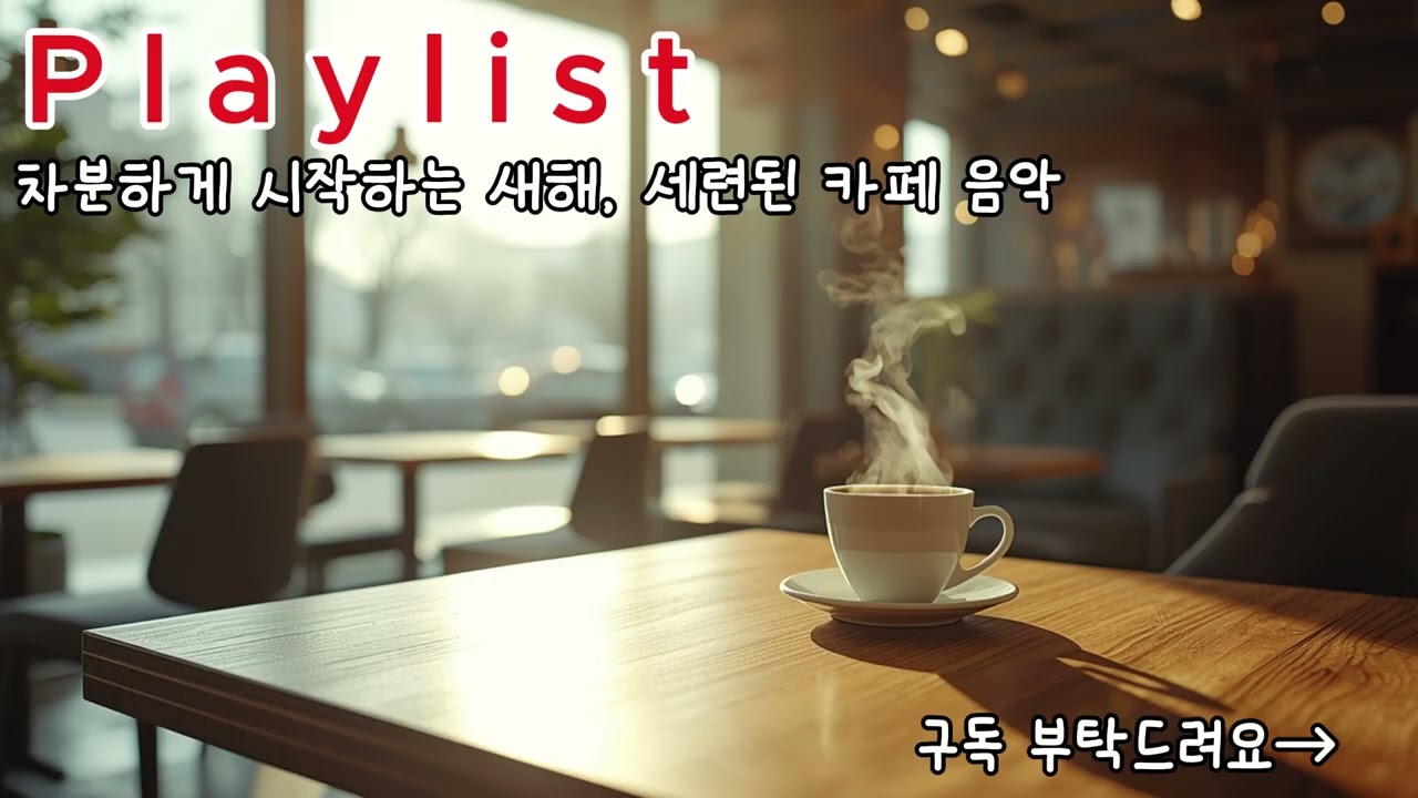 [Playlist 031] 차분하게 시작하는 새해, 세련된 카페 음악 