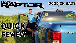 Ford Raptor Quick Owner Review Nagsisisi Ba Ako Na Kumuha Ng Raptor albert Unciano