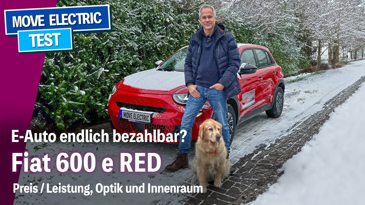 Fiat 600 e im ersten Check. Stimmen Preis/Leistung, Platz und Innenraum?