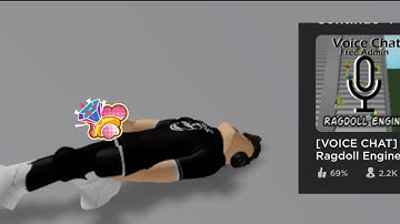 The roblox [Voice chat] ragdoll Engine