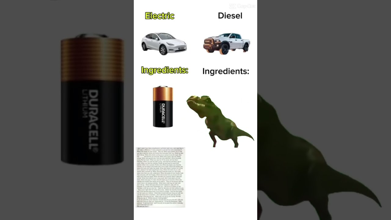 Diesel Vs Electric Mrbeast Memes Funny
