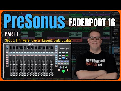 PreSonus Fader Port | How to Get Started | Part 1 - YouTube