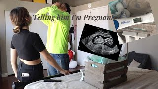Telling him I&#39;m pregnant!!!