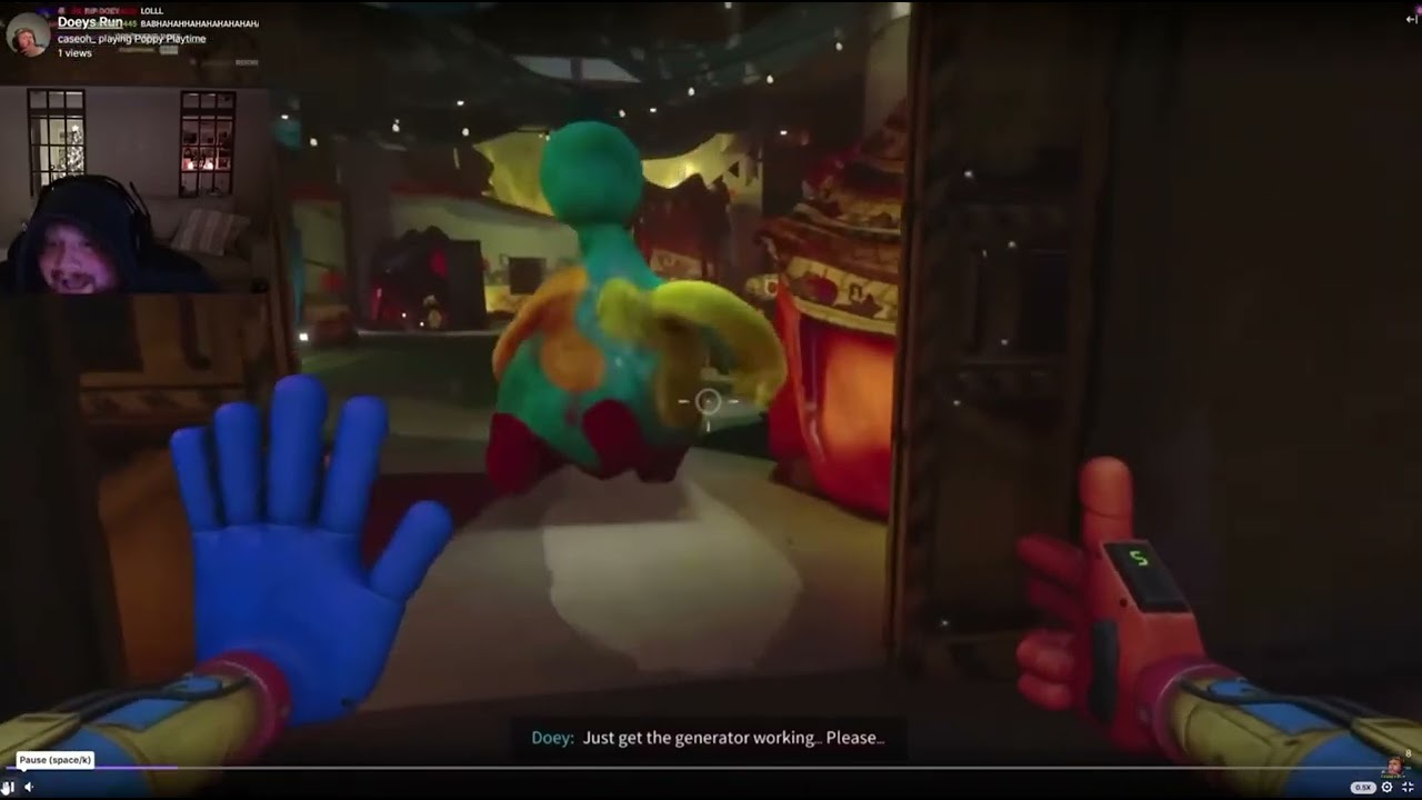 caseoh gets in a fight with his ex boyfriend doey