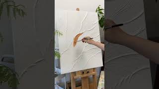 Watch this satisfying 3D texture come to life.  #zeydrtart #art #painting #artprocess #handpainted