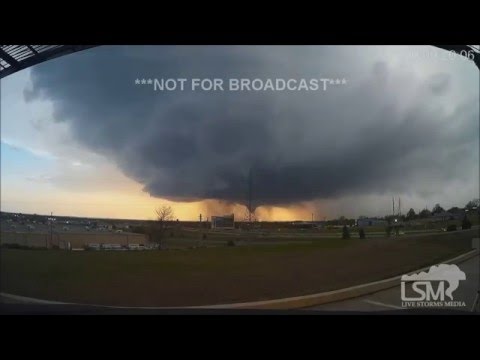 3-30-16 Tulsa, OK Tornado Time Lapse