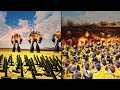 Liberty Prime, Sphere And Laser Army vs 1 Million Predators - Ultimate Epic Battle Simulator 2