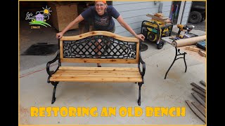 Restoring an Old Bench