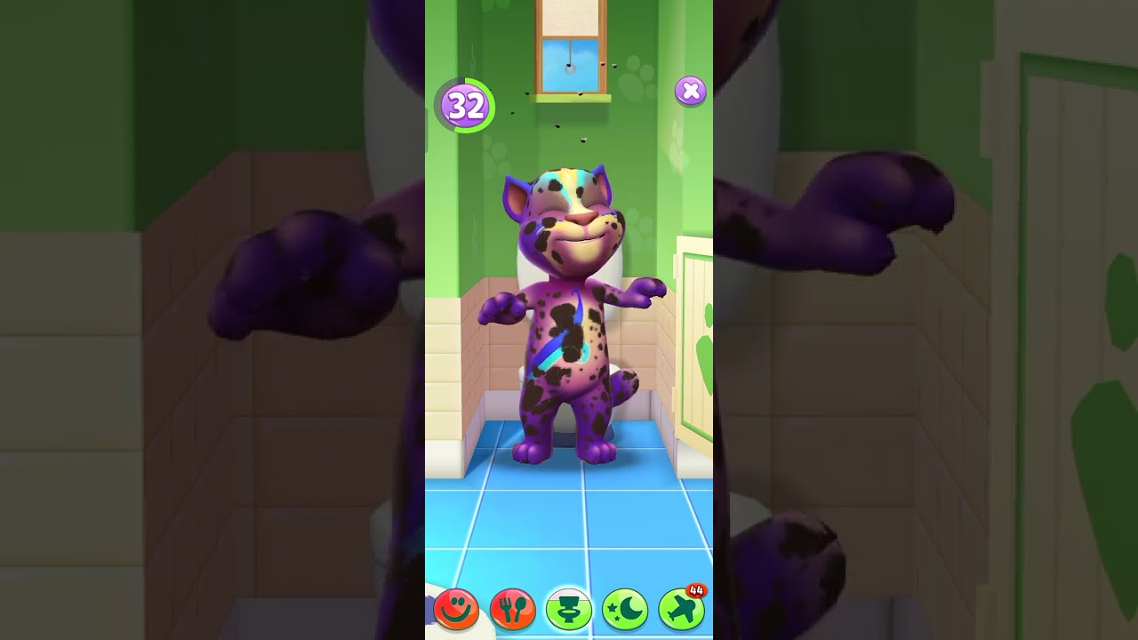 talking Tom cat game short video#talkingtom#cat#gameplay#shorts#viralvideo
