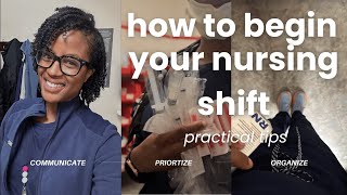 how to START YOUR NURSING shift I looking up your patient's info in EPIC, practical tips