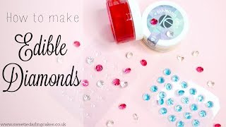 How To Make Edible Diamonds