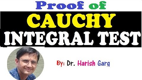 Proof of Cauchy Integral Test