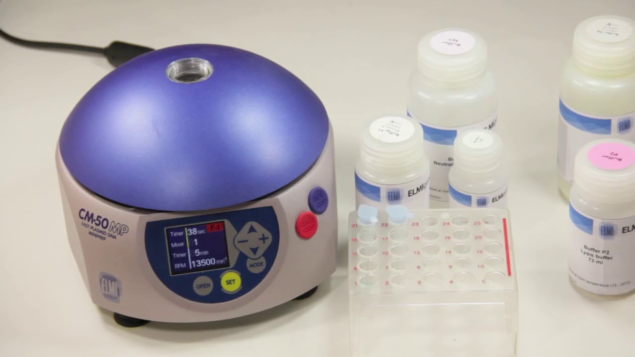 ELMI CM 50MP  Выделения плазмидной ДНК из небольшого объема E  coli