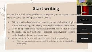 The PSSA FYC Presents: How to Write a Research Paper 101