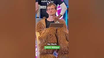 Vitalik Buterin Net Worth Every Year! #ethereum