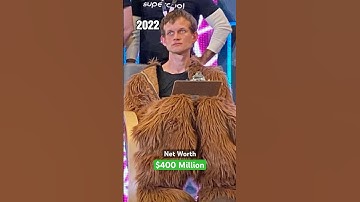 Vitalik Buterin Net Worth Every Year! #ethereum