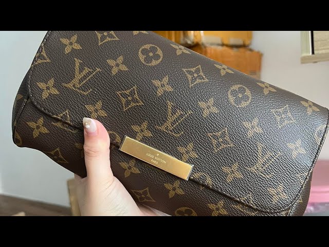 Auth Louis Vuitton Favorite MM Monogram M40718 Guaranteed Shoulder Hand  LD196