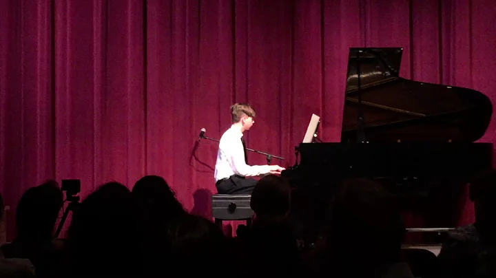 Isaac 10th Grade Piano Recital