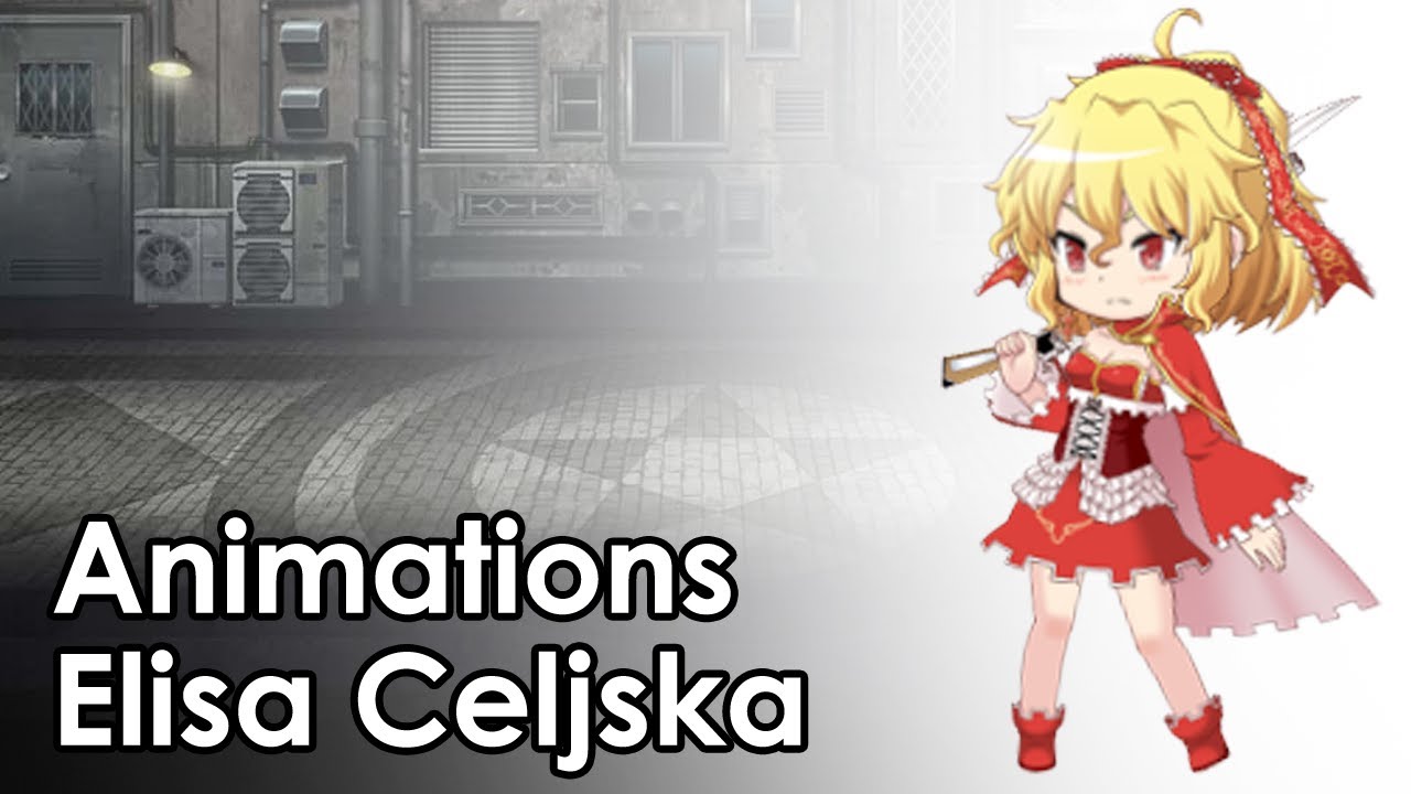 Elisa Celjska - Battle Animations