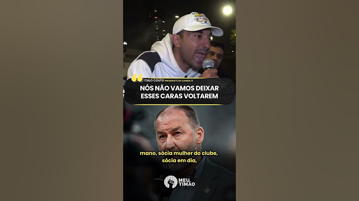 PRESIDENTE DA CAMISA 12 FALA DA POSSIBILIDADE DA VOLTA DO AUGUSTO MELO