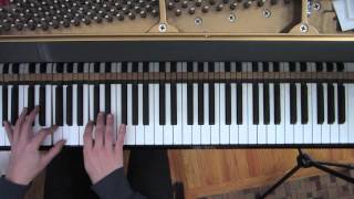 Lesson #40: Descending Thelonious Monk Run (Art Tatum/Stride Piano) chords