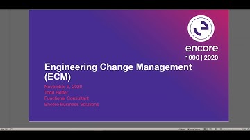 Engineering Change Management Capabilities in D365 Finance and Supply Chain Management
