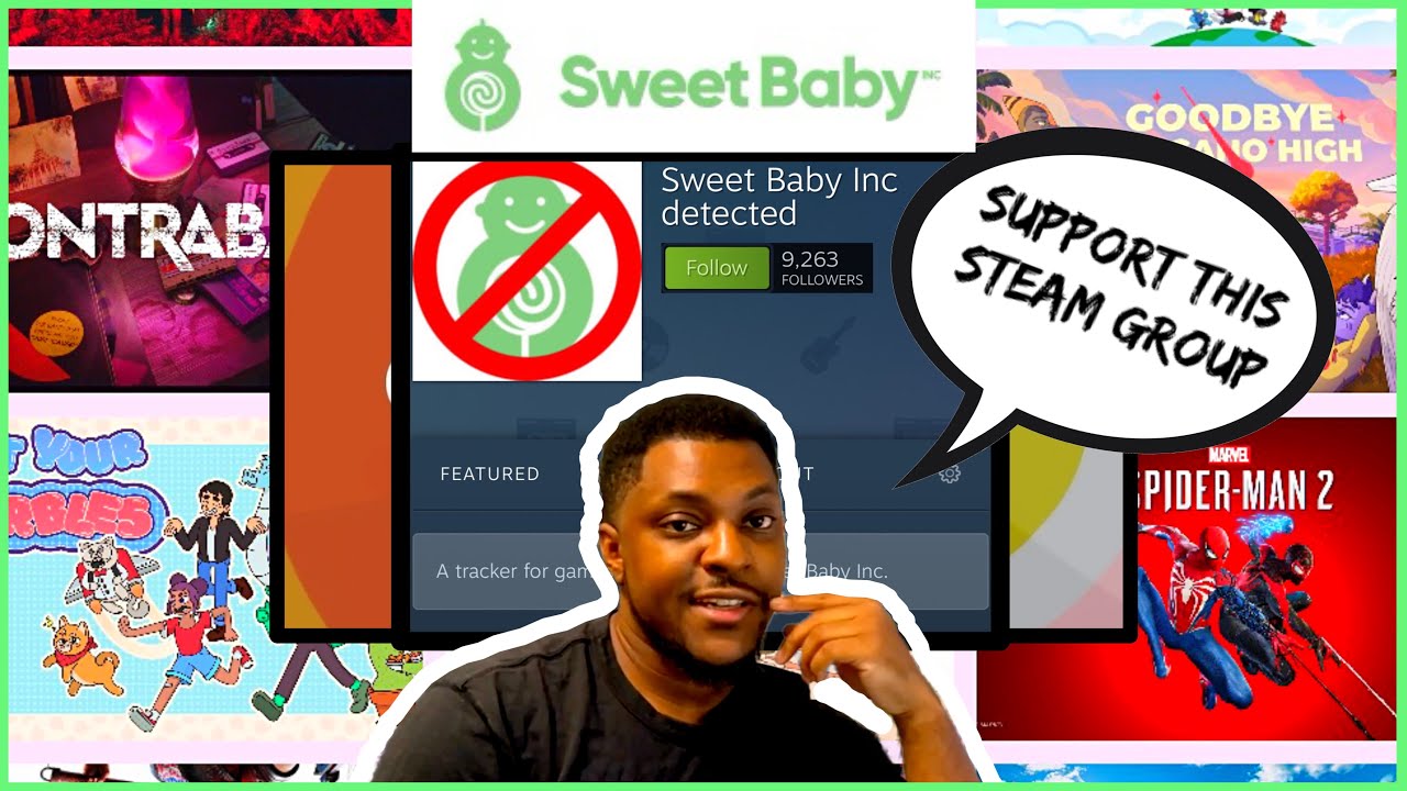 Sweet Baby is Mass Reporting people who don't like them lol?