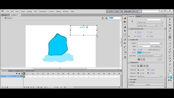 Flash Ice Melting - Shape Tween Animation Easy and Quickly. Create Simple animation with Flash.