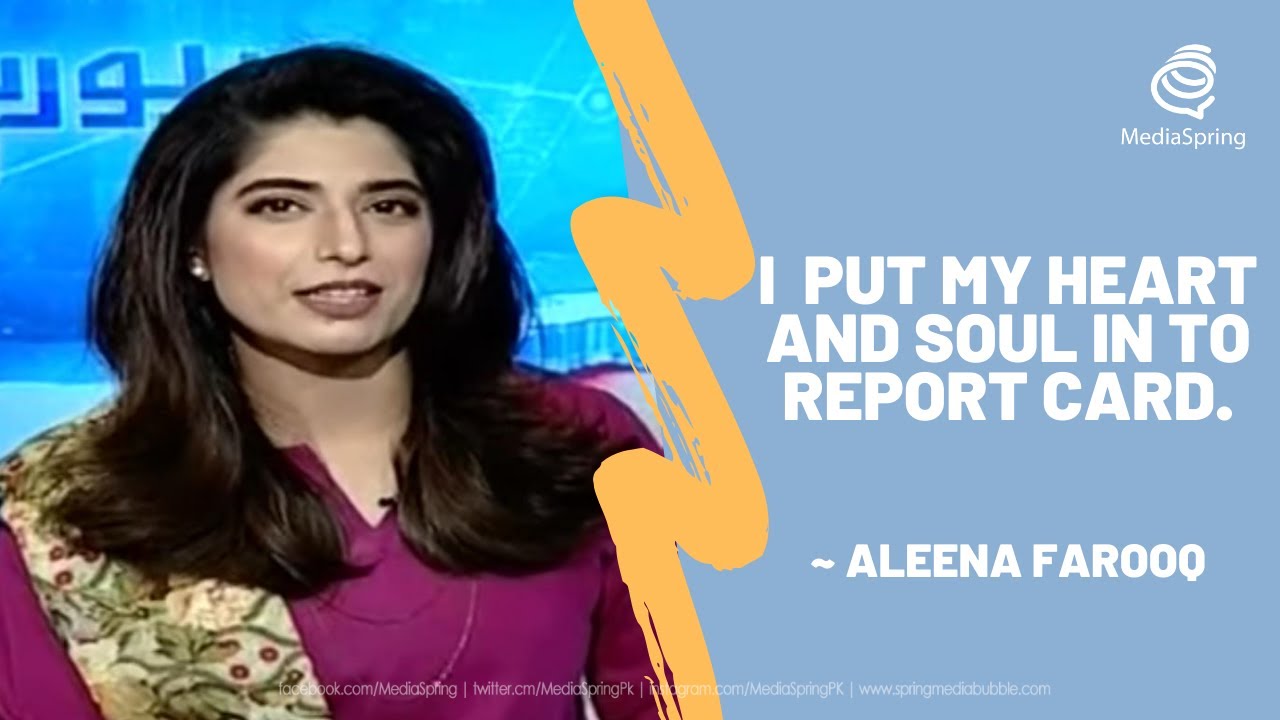Journey in Media | In Conversation With Aleena Farooq | Interview | MediaSpringPK