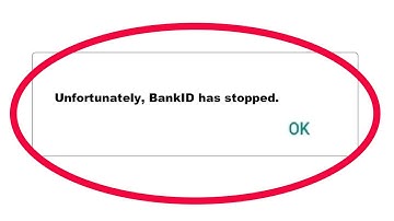 ✅Fix BankID App Unfortunately has Stopped Error Problem on Android✅