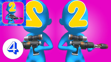 Merge Squad 2048 Grabber Run All Levels Gameplay Part 4 - Android, iOS