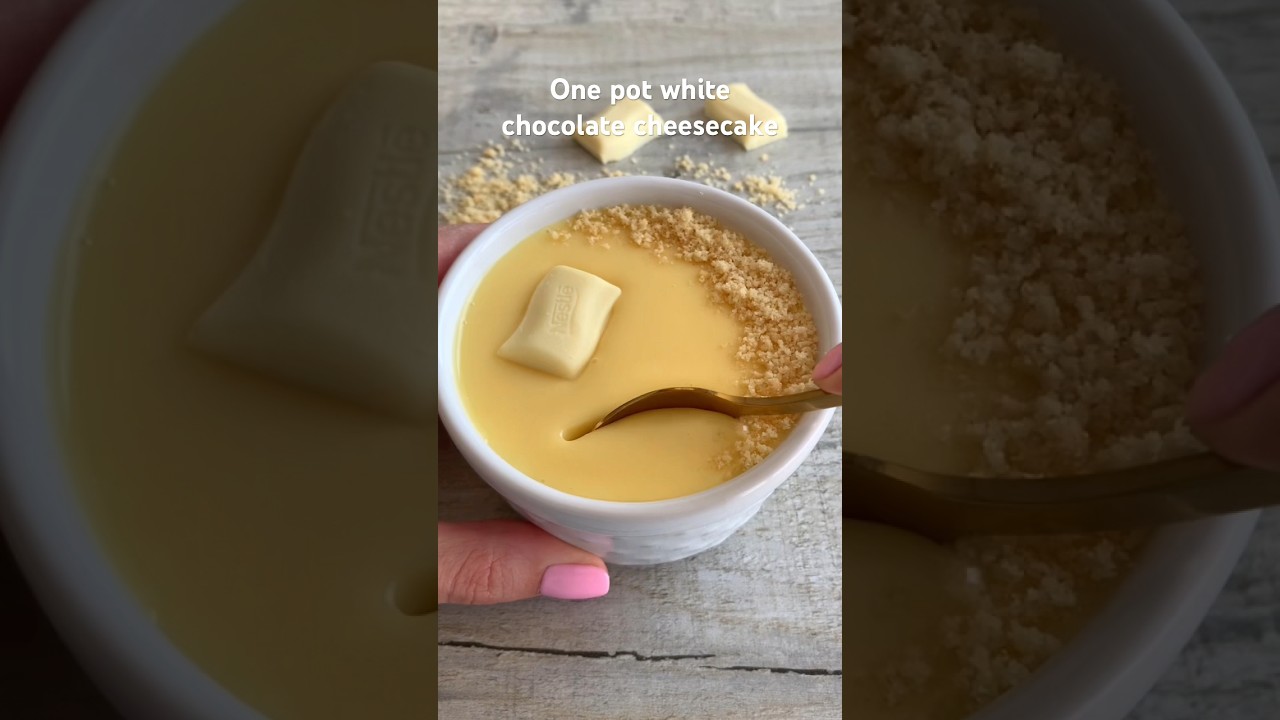 Have you tried a white chocolate cheesecake? 