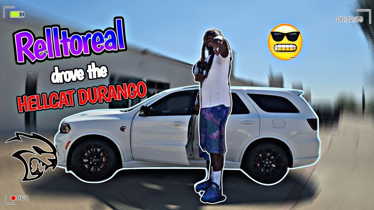 Hellcat Rell RELL TO REAL DROVE MY HELLCAT DURANGO FOR DA FIRST TIME N THIS WHAT ...