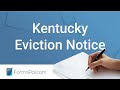 Kentucky Eviction Notice - GUIDE