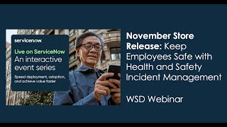 November Store Release: Keep Employees Safe with Health and Safety Incident Management