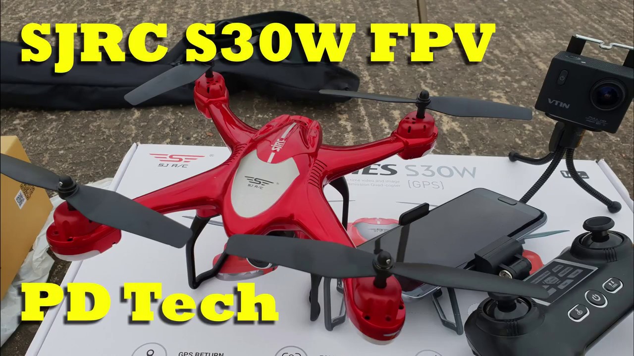 drone sjrc s30w