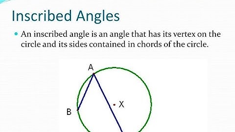 10.4 Inscribed Angles and Polygons