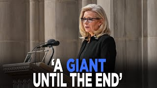 Fmr. Rep. Liz Cheney Honors Late Father Dick Cheney At DC Funeral | TRENDING