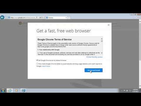 Video How to Reinstall Google Chrome on Windows 7 : Managing... - youtube