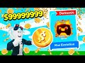 ДЕМОНИЧЕСКИЕ ПИТОМЦЫ! ТЕПЕРЬ Я БУДУ ТОП В ГЕРОЙ МОНЕТ! ROBLOX Coins Hero Simulator